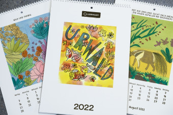 Kalender 2022 weiss