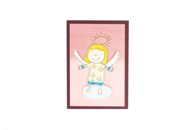 Kunstkarte Schutzengel