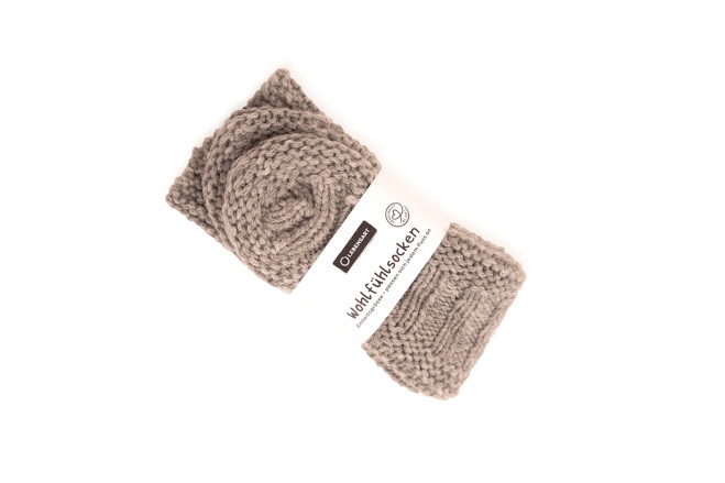 Wohlfühlsocken HW25 grau