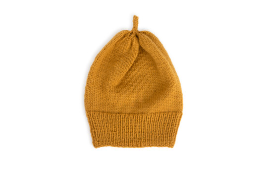 Babymütze senfgelb
