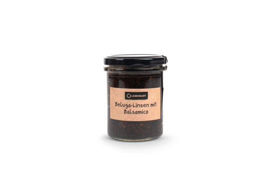 Beluga-Linsen mit Balsamico 170g