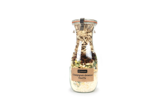 Champignons-Gemüse-Risotto Glas 230g