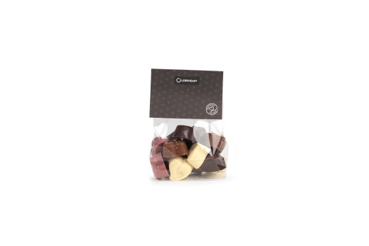 Schokolade-Herzli gemischt 144g