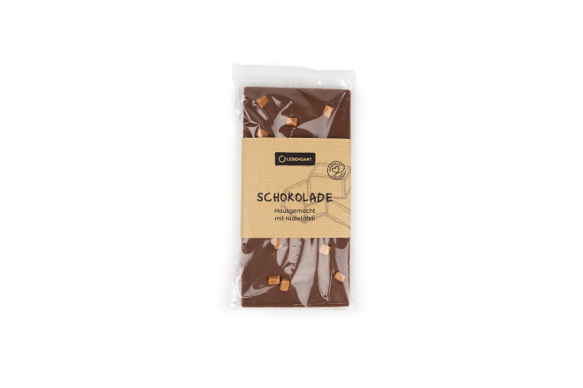 Schokoladentafel mit Nidletäfeli 100g