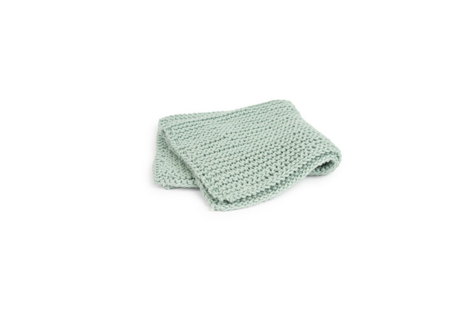 Abwaschlappen gestrickt FS 26 mint