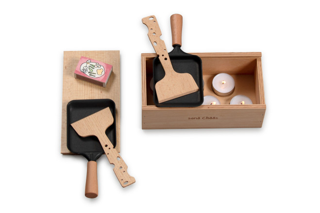 sonä Chääs Teelicht-Raclette